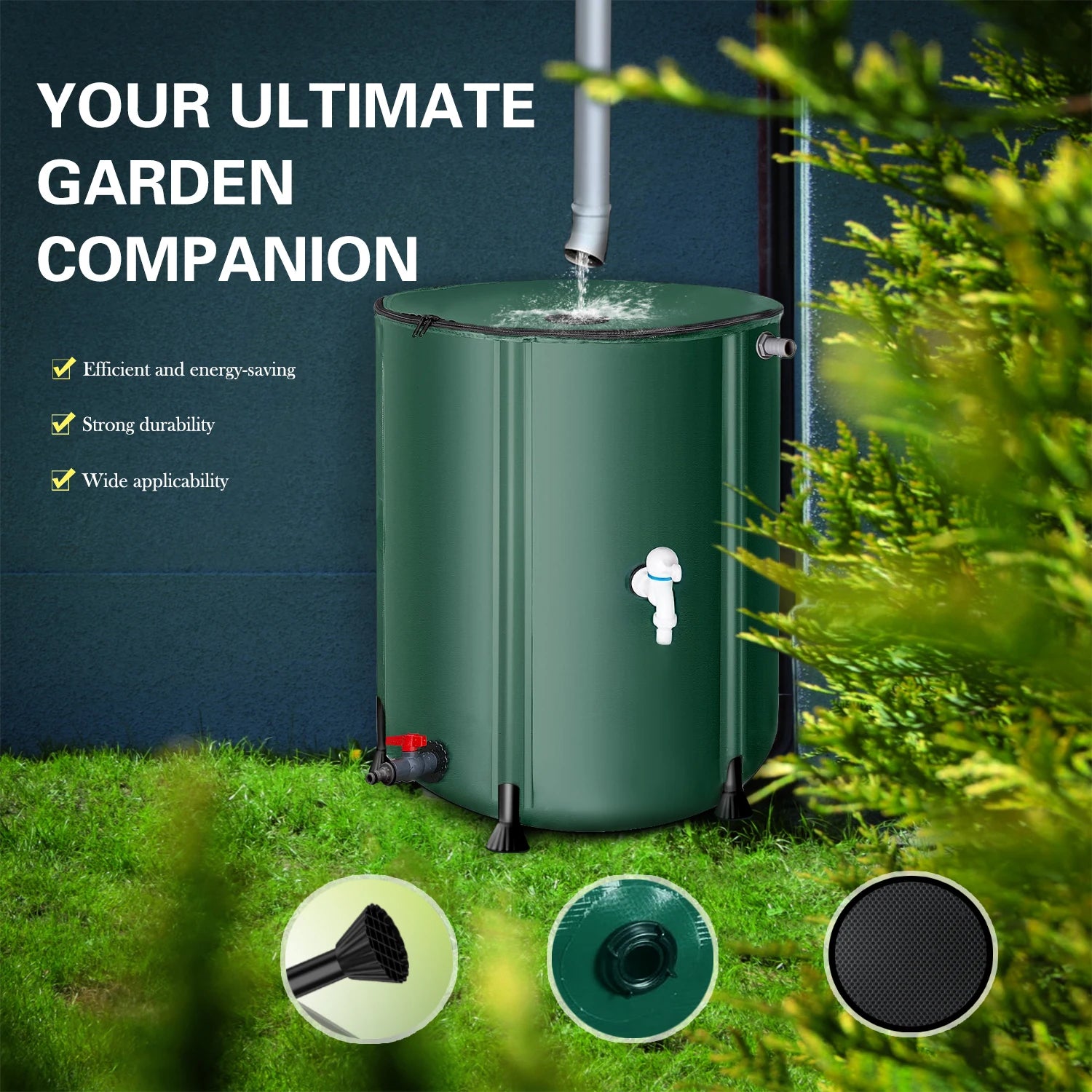 Portable Collapsible Rain Water Storage Tank